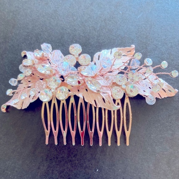 Kismet Accessories - PINK SPARKLING BEAUTIFUL BOUTIQUE HAIR COMB